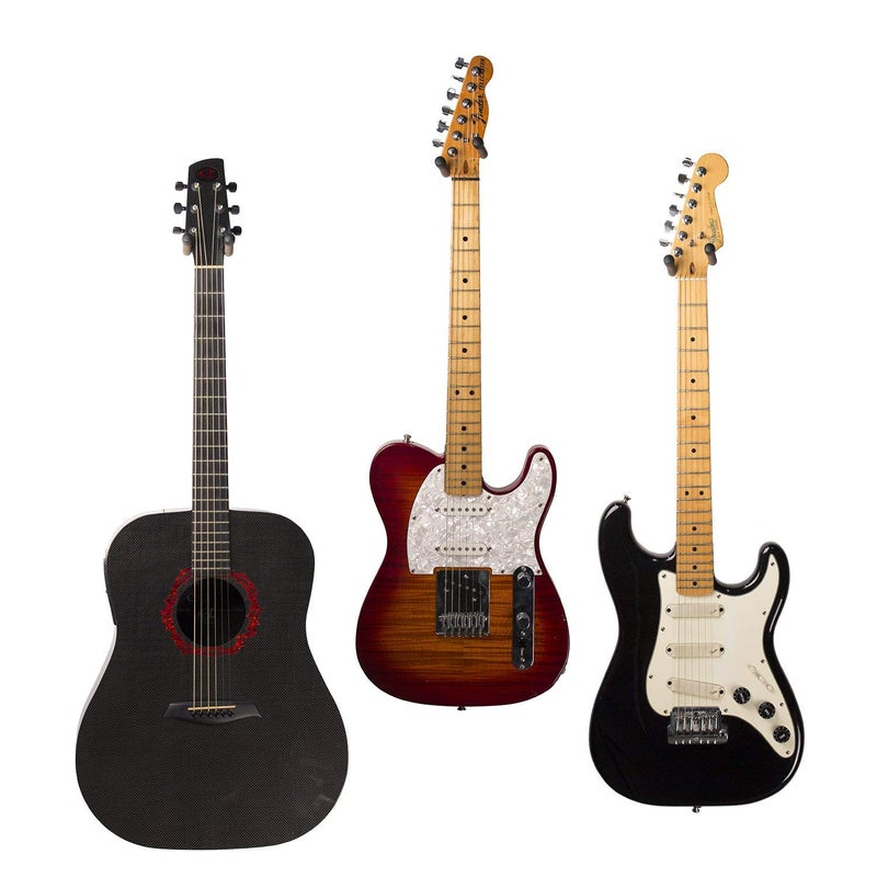 String Swing CC01KOAK Hardwood Home & Studio Guitar Hanger - Image 3